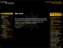 Tablet Screenshot of chaospace.hyperlinx.cz